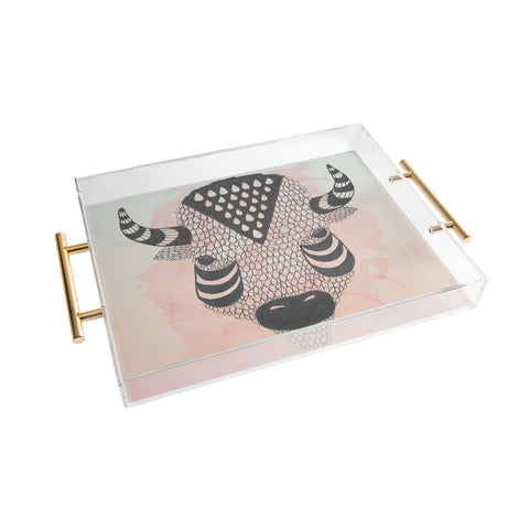 Wesley Bird Buffy Acrylic Tray