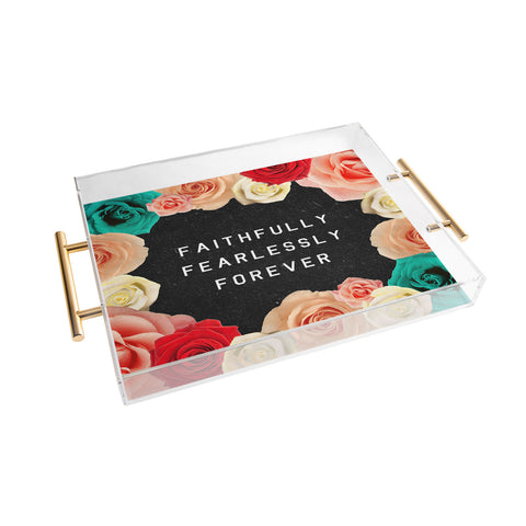 Wesley Bird Forever Acrylic Tray
