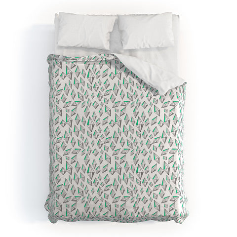 Wesley Bird Geo Diamond Print Duvet Cover