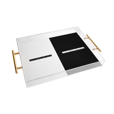 Wesley Bird Safe And Wild Acrylic Tray