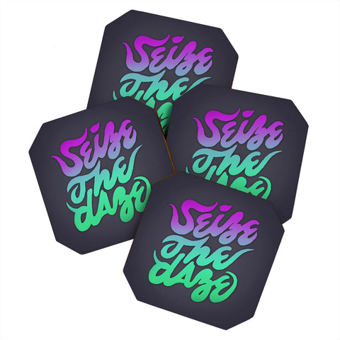 Wesley Bird Seize The Daze Coaster Set