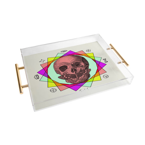 Wesley Bird True Sign Art Acrylic Tray