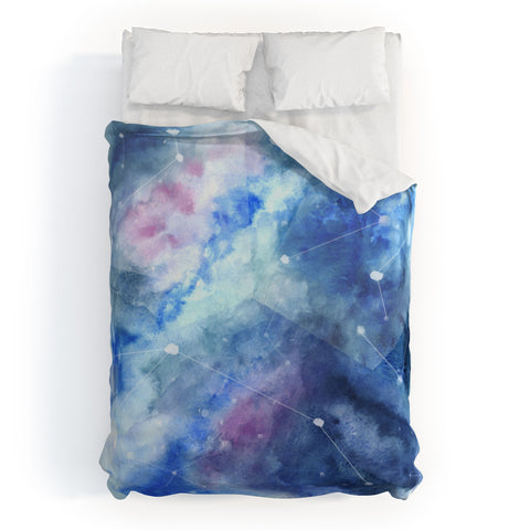 Wonder Forest Connecting Stars Duvet Cover