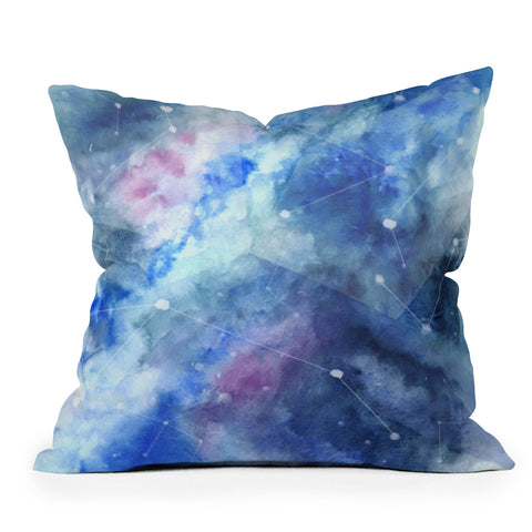 Wonder Forest Connecting Stars Outdoor Throw Pillow