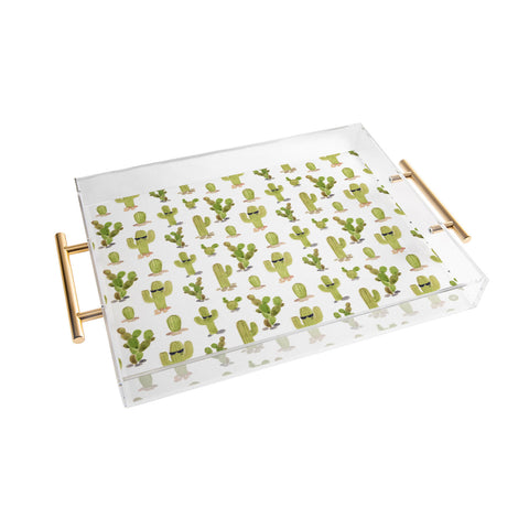 Wonder Forest Cool Cacti Acrylic Tray