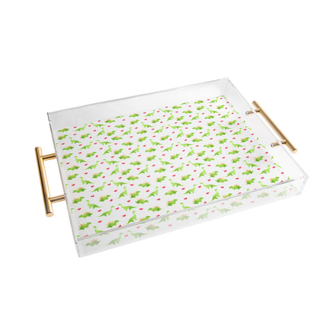 Wonder Forest Dinosaur Love Acrylic Tray