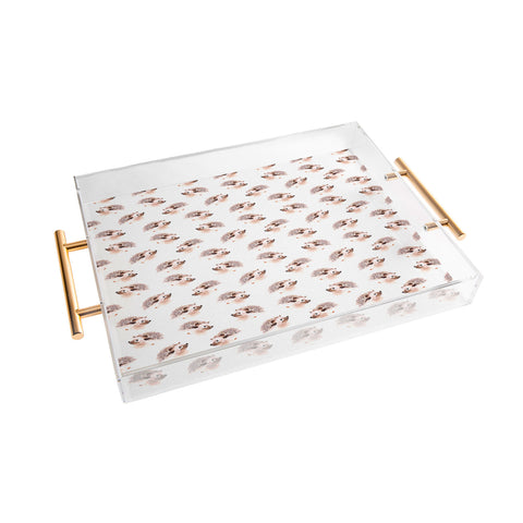 Wonder Forest Happy Hedgehog Acrylic Tray