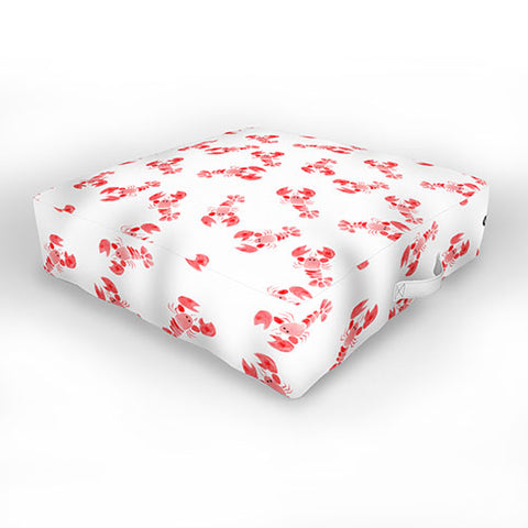 Wonder Forest Little Lobsters Outdoor Floor Cushion