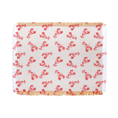 Wonder Forest Little Lobsters Throw Blanket