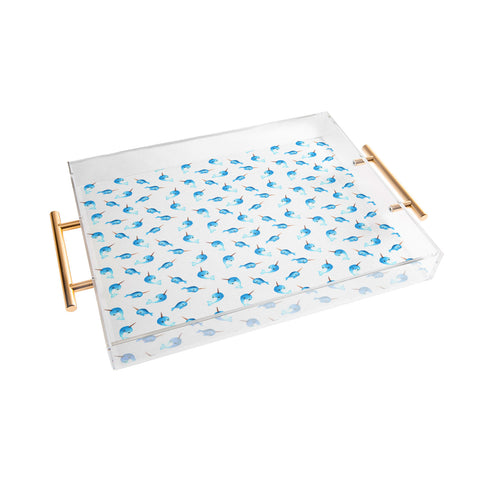 Wonder Forest Nutty Narwhals Acrylic Tray