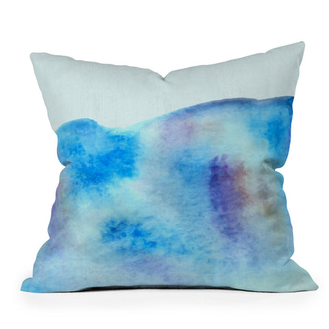 Wonder Forest Ocean Tide Outdoor Throw Pillow