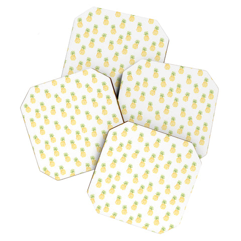 Wonder Forest Pineapple Express Coaster Set
