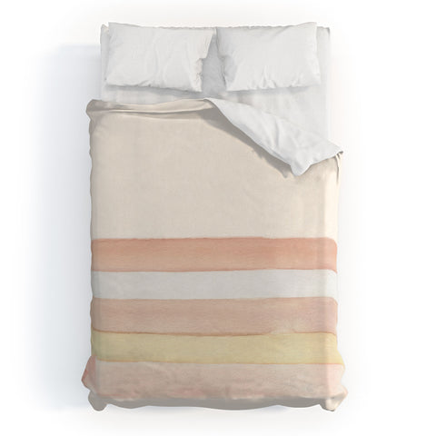 Wonder Forest She Said Stripes Duvet Cover