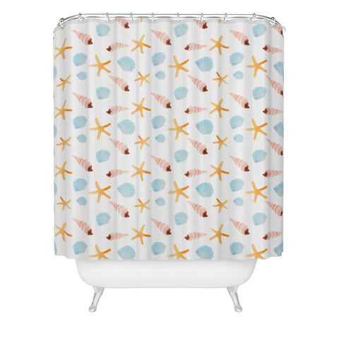 Wonder Forest Swept Ashore Shower Curtain