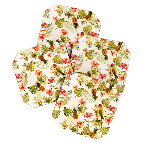 Wonder Forest Totally Tropical Coaster Set