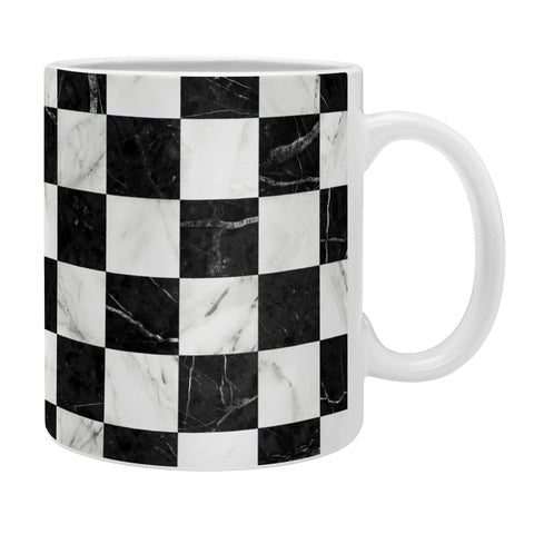 Zoltan Ratko Marble Checkerboard Pattern Coffee Mug