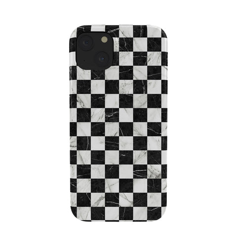 Zoltan Ratko Marble Checkerboard Pattern Phone Case