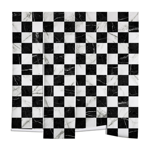Zoltan Ratko Marble Checkerboard Pattern Wall Mural