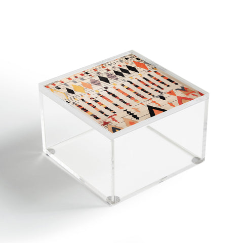 Zoltan Ratko Moroccan Berber Rug Design No4 Acrylic Box