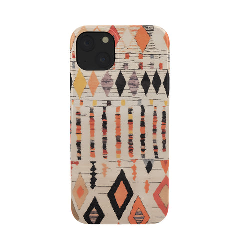 Zoltan Ratko Moroccan Berber Rug Design No4 Phone Case