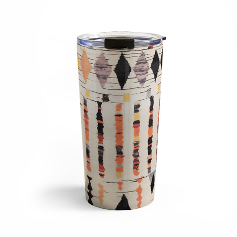Zoltan Ratko Moroccan Berber Rug Design No4 Travel Mug