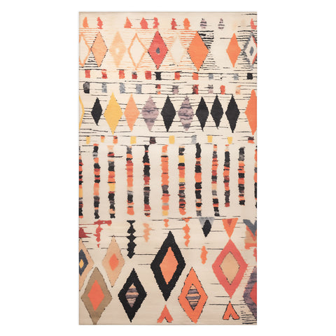 Zoltan Ratko Moroccan Berber Rug Design No4 Tablecloth