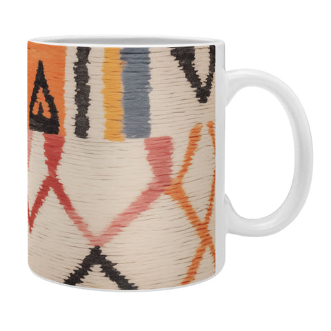 Zoltan Ratko Moroccan Berber Rug Design No5 Coffee Mug