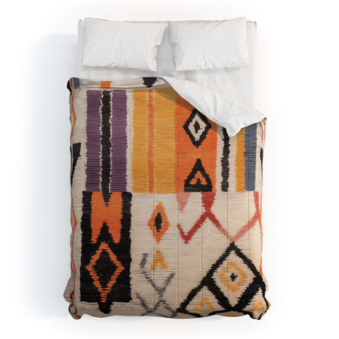 Zoltan Ratko Moroccan Berber Rug Design No5 Comforter