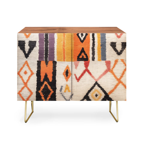 Zoltan Ratko Moroccan Berber Rug Design No5 Credenza