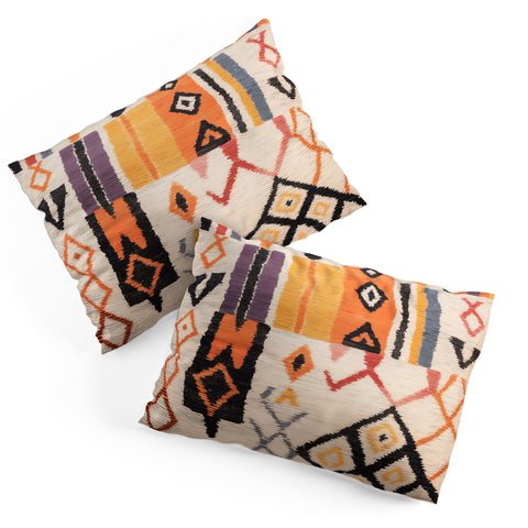 Zoltan Ratko Moroccan Berber Rug Design No5 Pillow Shams