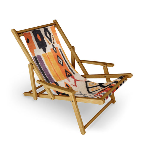 Zoltan Ratko Moroccan Berber Rug Design No5 Sling Chair