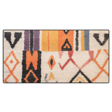 Zoltan Ratko Moroccan Berber Rug Design No5 Desk Mat