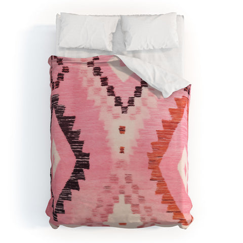 Zoltan Ratko Moroccan Berber Rug Design No6 Duvet Cover