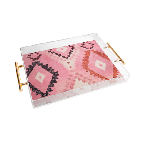 Zoltan Ratko Moroccan Berber Rug Design No6 Acrylic Tray