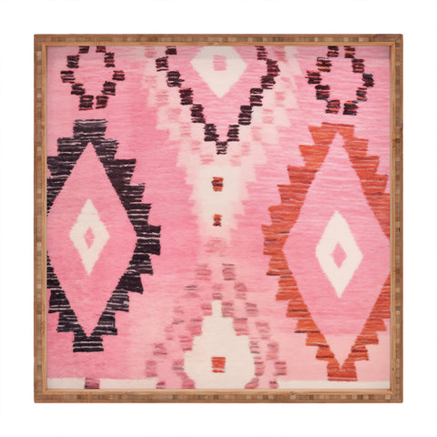 Zoltan Ratko Moroccan Berber Rug Design No6 Square Tray