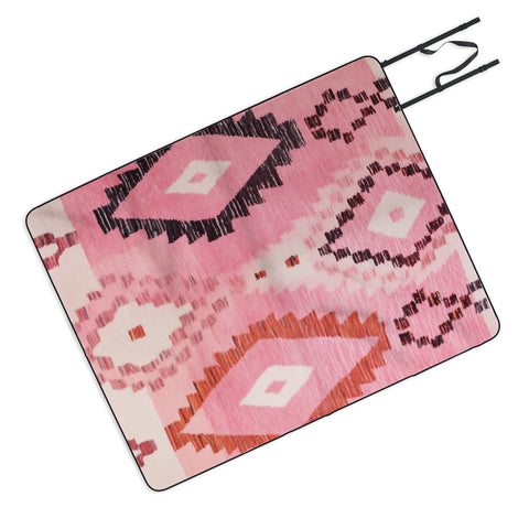 Zoltan Ratko Moroccan Berber Rug Design No6 Picnic Blanket