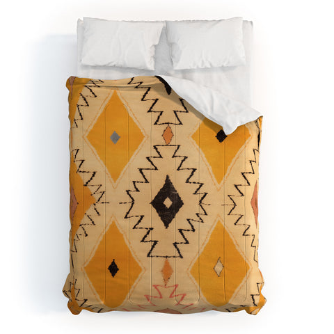 Zoltan Ratko Moroccan Berber Rug Design No7 Comforter