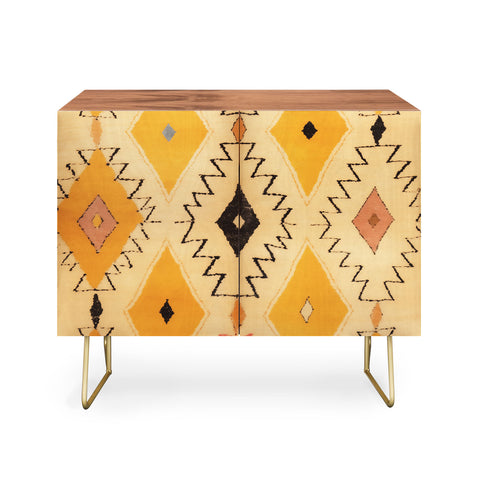 Zoltan Ratko Moroccan Berber Rug Design No7 Credenza