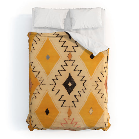 Zoltan Ratko Moroccan Berber Rug Design No7 Duvet Cover