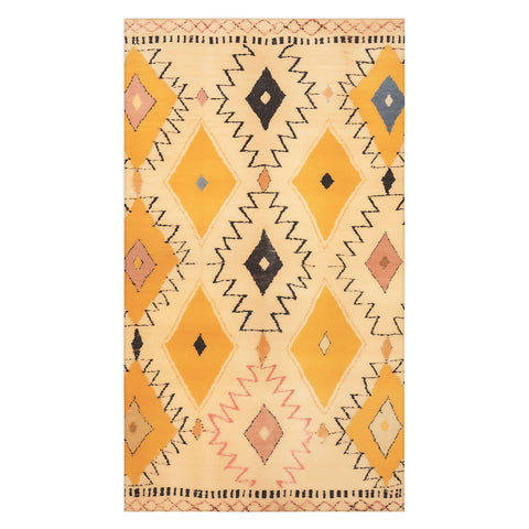 Zoltan Ratko Moroccan Berber Rug Design No7 Tablecloth