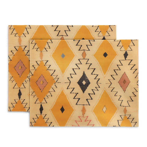 Zoltan Ratko Moroccan Berber Rug Design No7 Placemat