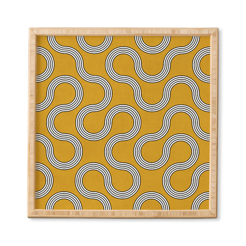 Zoltan Ratko My Favorite Geometric Pattern No3 Framed Wall Art