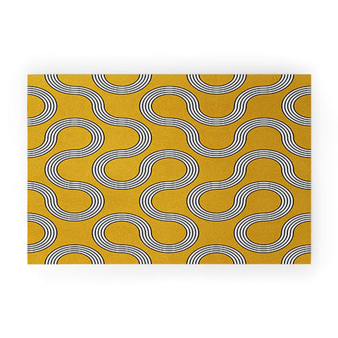 Zoltan Ratko My Favorite Geometric Pattern No3 Welcome Mat