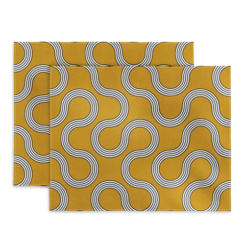 Zoltan Ratko My Favorite Geometric Pattern No3 Placemat