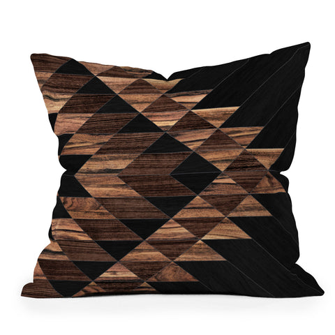 Zoltan Ratko Urban Tribal Pattern No11 Outdoor Throw Pillow