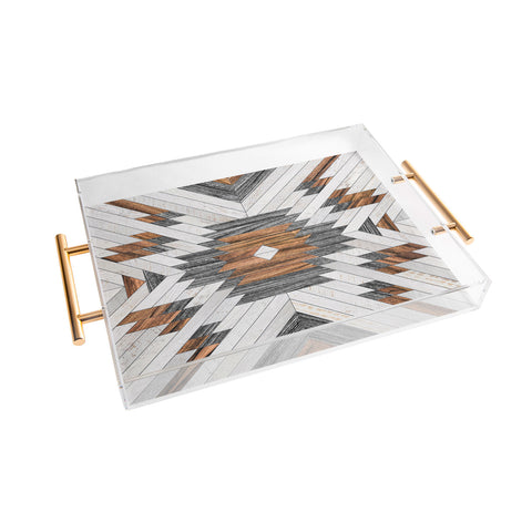 Zoltan Ratko Urban Tribal Pattern No8 Acrylic Tray