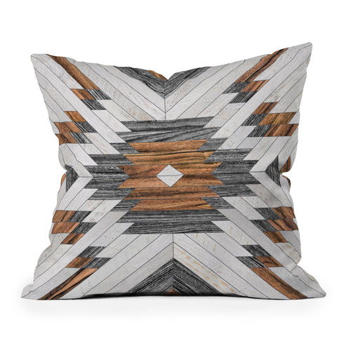 Zoltan Ratko Urban Tribal Pattern No8 Outdoor Throw Pillow