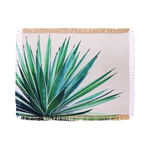 83 Oranges Agave Love Throw Blanket