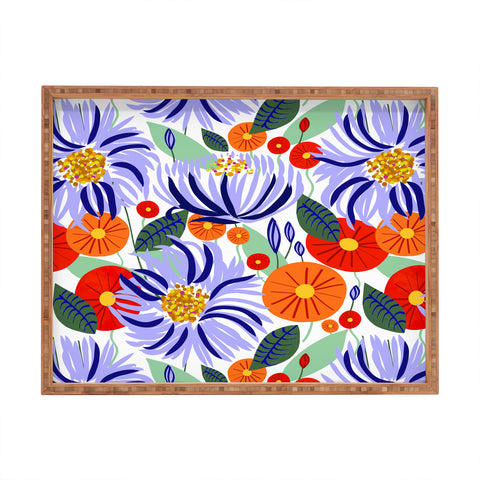 83 Oranges Alia Rectangular Tray