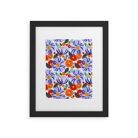 83 Oranges Alia Framed Art Print